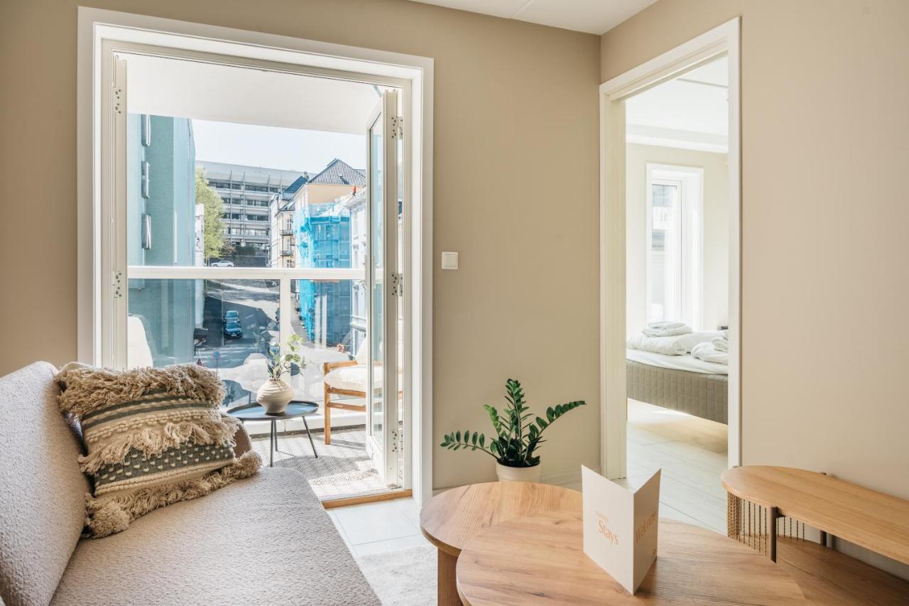 Stay Urban - Scandinavian Comfort With Private Balcony 베르겐 외부 사진